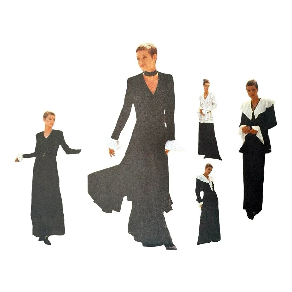 VTG 1993 Vogue Sewing Pattern Womens Jacket Dress Top & Pants Sz 12-14-16 #1290